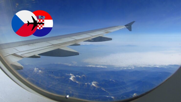 Jak dlouho trvá let do Chorvatska z Česka?