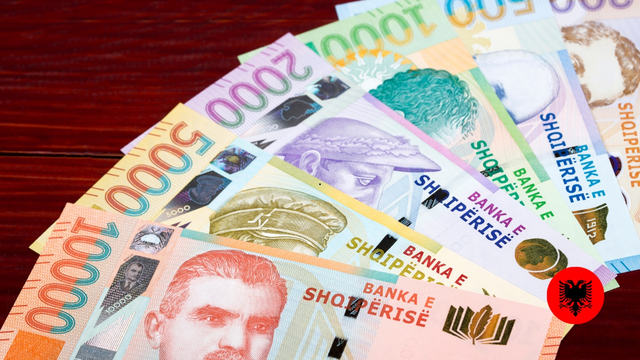 Měna v Albánii – bankovky a mince (přehled nominálů)