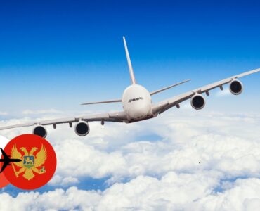 Jak dlouho trvá let do Černé Hory z Česka?